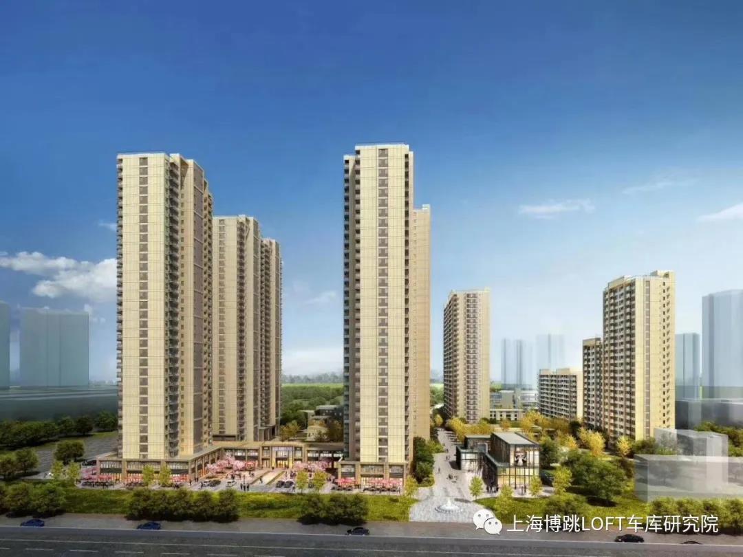 昌吉采用了LOFT车库武汉当代集团春风十里项目现已结构封顶！